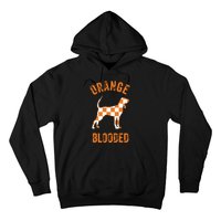 Orange Blooded Tennessee Hound Native Home Tn State Pride Hoodie