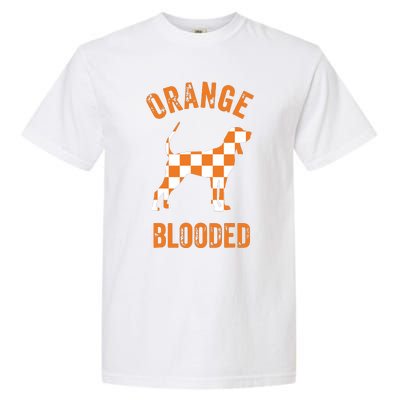 Orange Blooded Tennessee Hound Native Home Tn State Pride Garment-Dyed Heavyweight T-Shirt