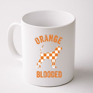 Orange Blooded Tennessee Hound Native Home Tn State Pride Coffee Mug