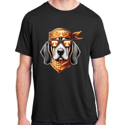 Orange Blooded Tennessee Hound Native Home Tn State Pride Adult ChromaSoft Performance T-Shirt