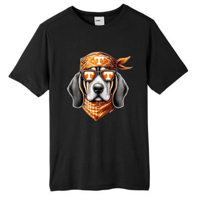 Orange Blooded Tennessee Hound Native Home Tn State Pride Tall Fusion ChromaSoft Performance T-Shirt