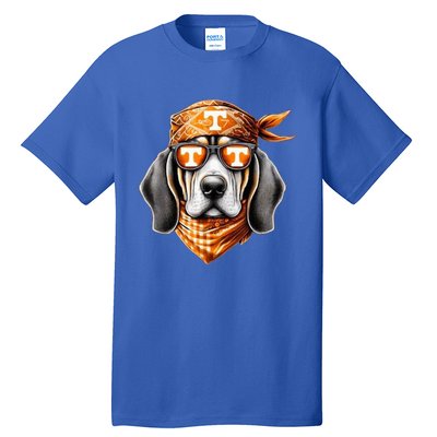 Orange Blooded Tennessee Hound Native Home Tn State Pride Tall T-Shirt