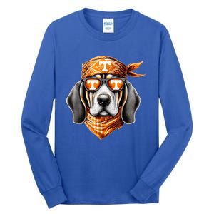 Orange Blooded Tennessee Hound Native Home Tn State Pride Tall Long Sleeve T-Shirt