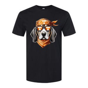 Orange Blooded Tennessee Hound Native Home Tn State Pride Softstyle CVC T-Shirt