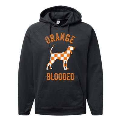 Orange Blooded Tennessee Performance Fleece Hoodie