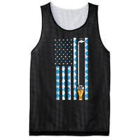 Oktoberfest Bavarian Us Flag German Costume Mesh Reversible Basketball Jersey Tank