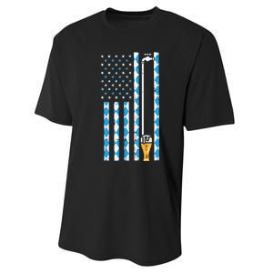 Oktoberfest Bavarian Us Flag German Costume Performance Sprint T-Shirt