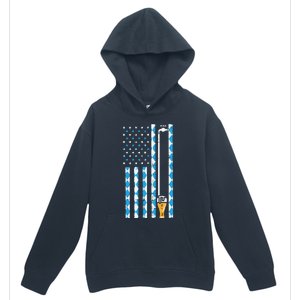 Oktoberfest Bavarian Us Flag German Costume Urban Pullover Hoodie