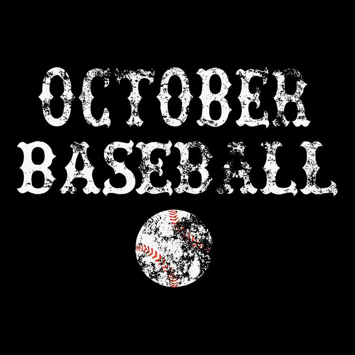 October Baseball Vintage Playoff Flatbill Hat