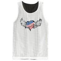 On Back Vintage Freedom Us Flag Eagle Patriotic 4th Of July Mesh Reversible Basketball Jersey Tank