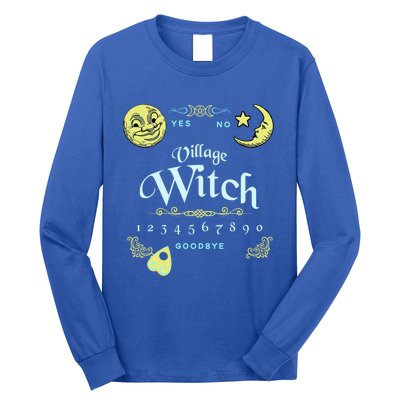 Ouija Board Village Witch Pagan Wiccan Design Cool Gift Long Sleeve Shirt