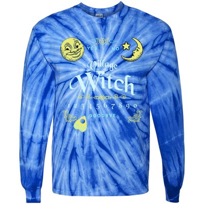 Ouija Board Village Witch Pagan Wiccan Design Cool Gift Tie-Dye Long Sleeve Shirt