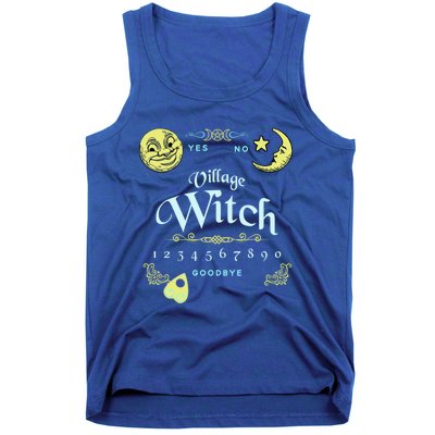 Ouija Board Village Witch Pagan Wiccan Design Cool Gift Tank Top