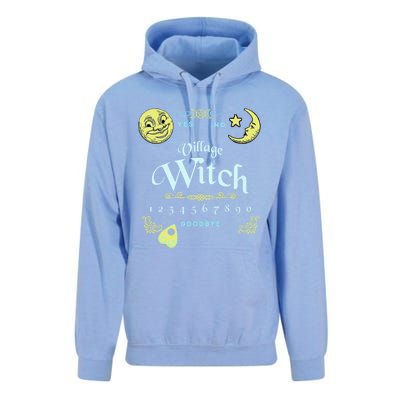 Ouija Board Village Witch Pagan Wiccan Design Cool Gift Unisex Surf Hoodie