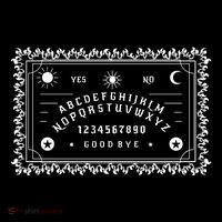 Ouija Board Vintage Goth Spirit Board Witch Gothic Wiccan Tarot Witchcraft Tall T-Shirt