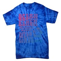 Ocean Beach Wild Wave Surf Memories California Siesta Beach Funny Gift Tie-Dye T-Shirt