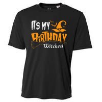 October Birthday Witch Celebration Cooling Performance Crew T-Shirt