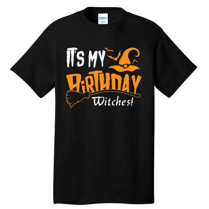 October Birthday Witch Celebration Tall T-Shirt