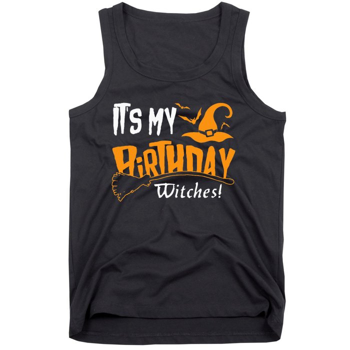 October Birthday Witch Celebration Tank Top