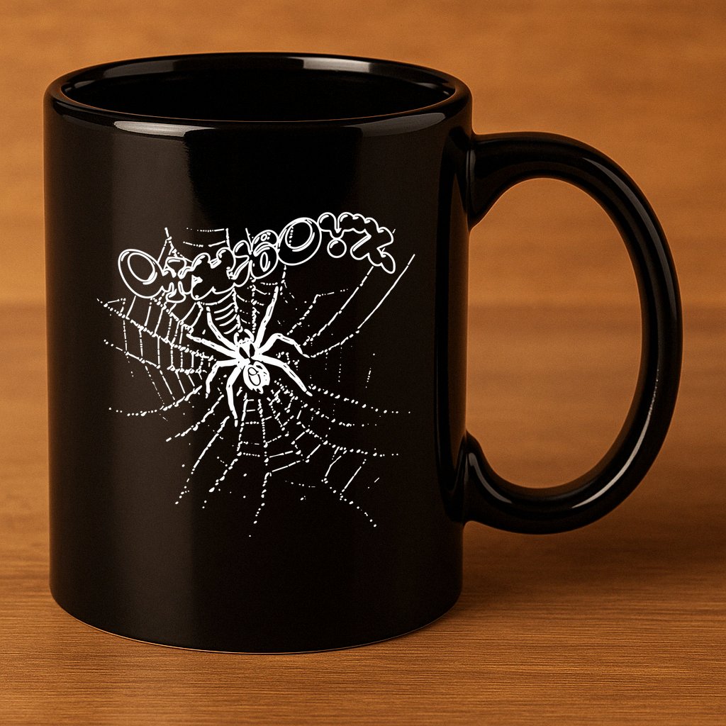 Otxboyz Black Widow 11oz C Handle Ceramic Mug