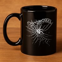 Otxboyz Black Widow 11oz C Handle Ceramic Mug