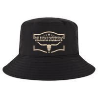 Oklahoma Bullskull With Feathers And Dreamcatcher Smokeshow Cool Comfort Performance Bucket Hat
