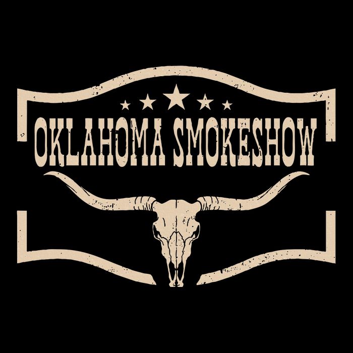 Oklahoma Bullskull With Feathers And Dreamcatcher Smokeshow 16 in Basic Backpack
