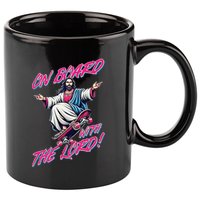 On Board With The Lord Jesus 11oz C Handle Ceramic Mug