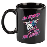 On Board With The Lord Jesus 11oz C Handle Ceramic Mug