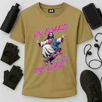 On Board With The Lord Jesus Cooling Performance Crew T-Shirt