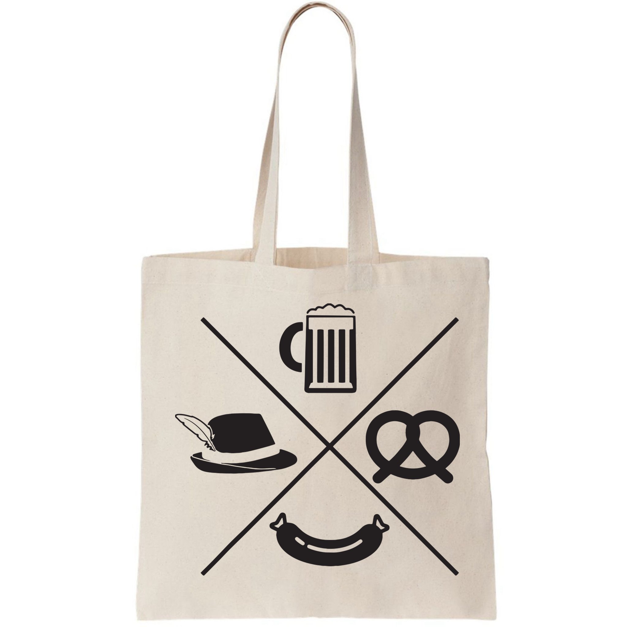 Oktoberfest Beer Wurst Pretzel Funny German Souvenir Gift Bag