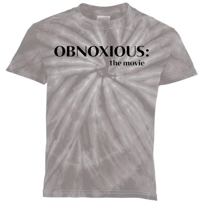 Obnoxious Classic 1980s Funny N Werewolf Vintage Graphic Kids Tie-Dye T-Shirt