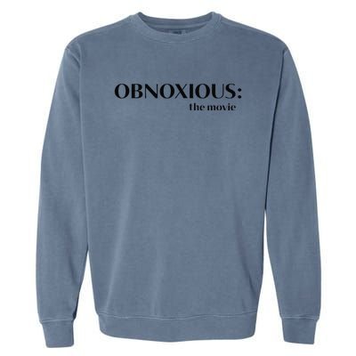 Obnoxious Classic 1980s Funny Teen Werewolf Vintage Graphic Garment-Dyed Sweatshirt