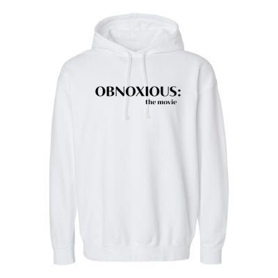 Obnoxious Classic 1980s Funny Teen Werewolf Vintage Graphic Garment-Dyed Fleece Hoodie