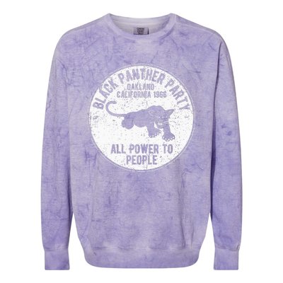 Oakland California 1966 Colorblast Crewneck Sweatshirt