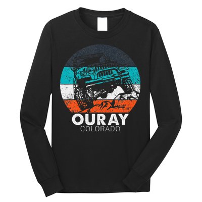 Ouray Colorado 4x4 Off Road Trail Vehicle Outdoor Adventure Long Sleeve Shirt