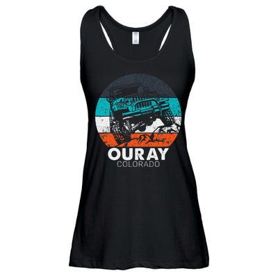 Ouray Colorado 4x4 Off Road Trail Vehicle Outdoor Adventure Ladies Essential Flowy Tank