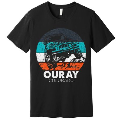 Ouray Colorado 4x4 Off Road Trail Vehicle Outdoor Adventure Premium T-Shirt