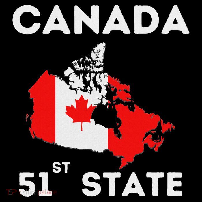 O Canada 51st State Funny Trump Canada Meme Flatbill Hat