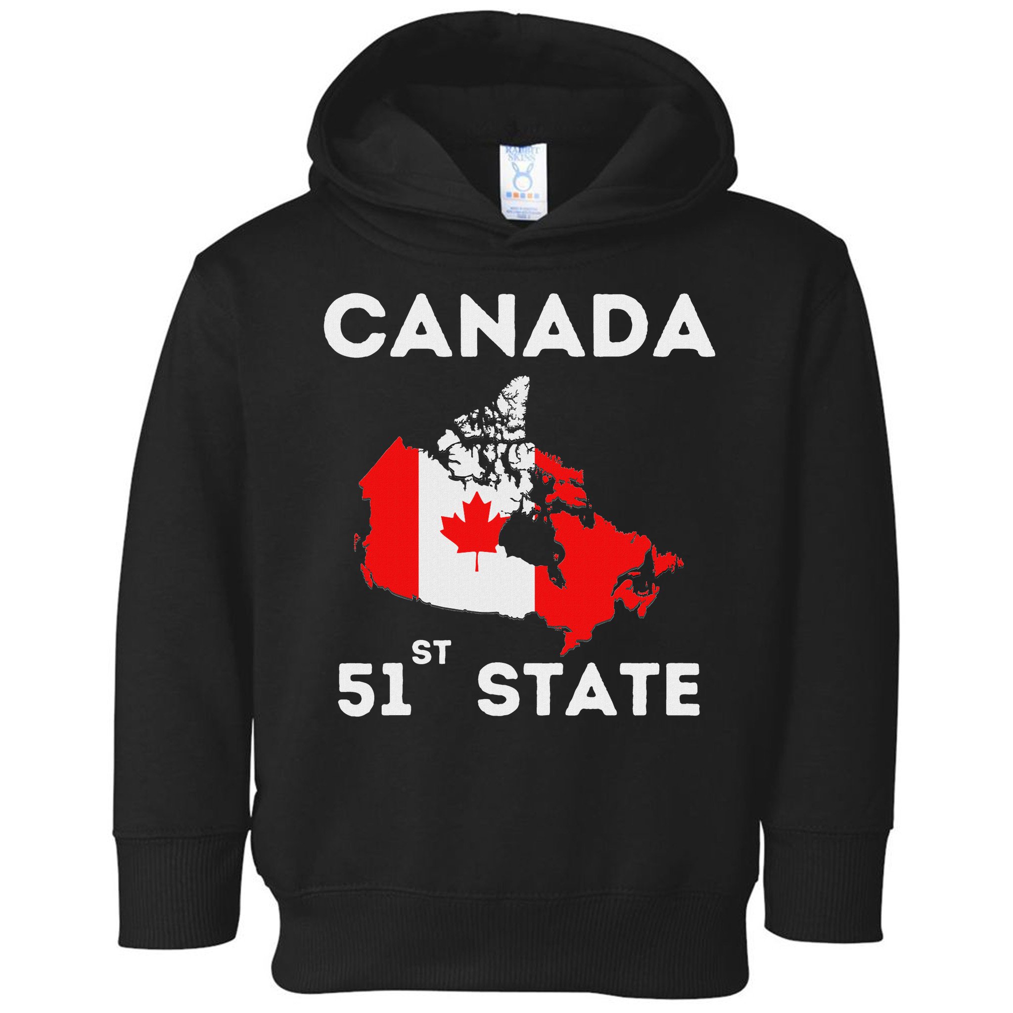 O Canada 51st State Funny Trump Canada Meme Toddler Hoodie