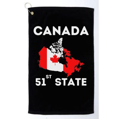 O Canada 51st State Funny Trump Canada Meme Golf Towel