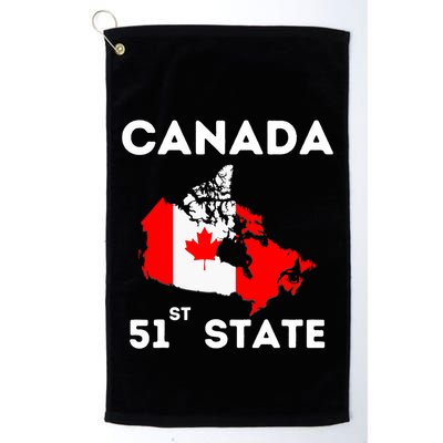 O Canada 51st State Funny Trump Canada Meme Golf Towel