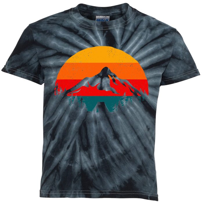 Outdoor Camping Apparel Hiking Backpacking Camping Kids Tie-Dye T-Shirt