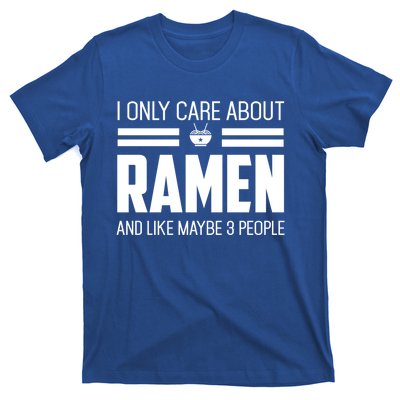 Only Care About Ra Funny Vintage Asian Noodle Great Gift T-Shirt