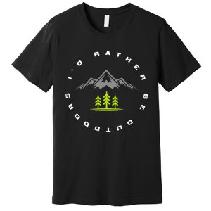 Outdoor Camping Apparel Hiking Camping Outdoor Premium T-Shirt