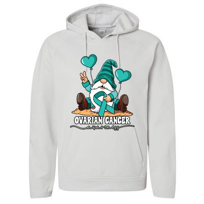 Ovarian Cancer Awareness Performance Fleece Hoodie