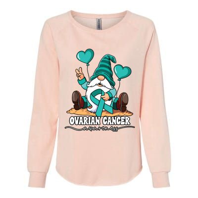 Ovarian Cancer Awareness Womens California Wash Sweatshirt