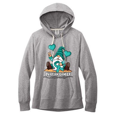 Ovarian Cancer Awareness Women's Fleece Hoodie