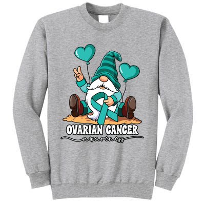 Ovarian Cancer Awareness Tall Sweatshirt