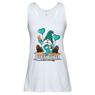 Ovarian Cancer Awareness Ladies Essential Flowy Tank